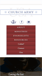 Mobile Screenshot of churcharmyusa.org